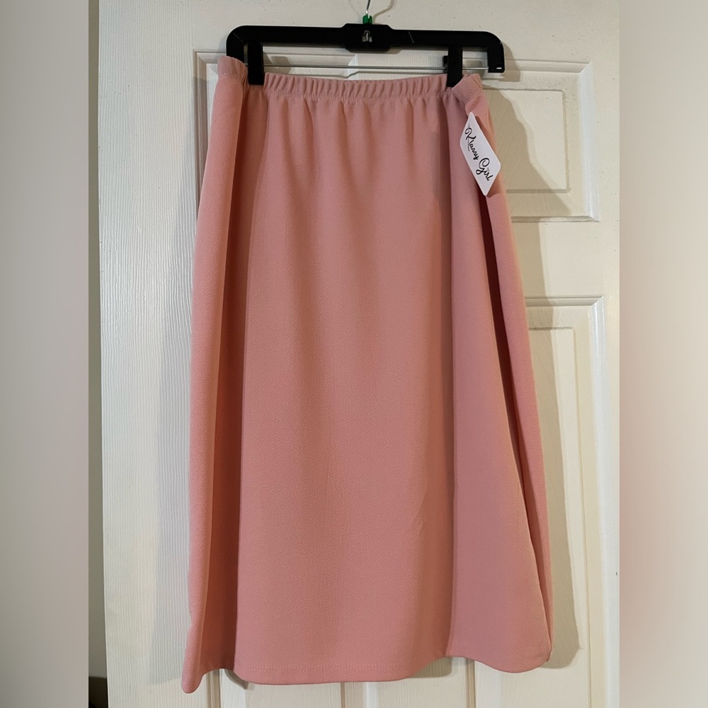 Pink skirt